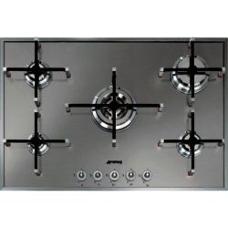 Smeg PX750 74cm Linea Ultra Low Profile Gas Hob in Stainless Steel